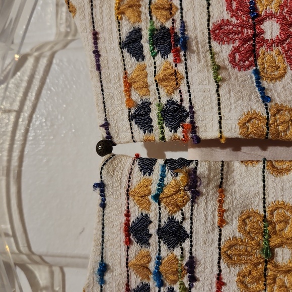 Anthropology Akemi+Kin Prudence shift dress with embroidered details - Picture 6 of 9